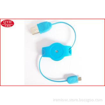 Multifunctional Retractable Micro USB Cable Charger For HTC
